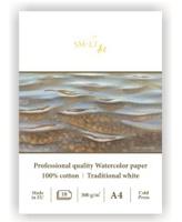 Альбом SM-LT "Watercolor paper", А4, 10 листов, в папке