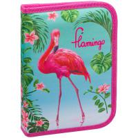 Пенал "Flamingo", 1 отделение, 200x140x40 мм