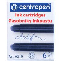Набор сменных картриджей для перьевой ручки, цвет чернил: синий, 6 штук (10 наборов в комплекте) (количество товаров в комплекте: 10)