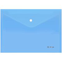 Комплект папок-конвертов на кнопке "Starlight", А4, 180 мкм, голубой (10 штук в комплекте) (количество товаров в комплекте: 10)