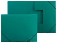 Комплект папок на резинках Brauberg "Стандарт", до 300 листов, цвет: зеленый (10 папок в комплекте) (количество товаров в комплекте: 10)