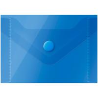 Папка-конверт на кнопке "OfficeSpace", А7, 150 мкм, синяя (20 штук в комплекте)