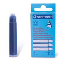 Картриджи чернильные Centropen, синие, арт. 0019 (50 упаковок в комплекте) (количество товаров в комплекте: 50)