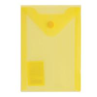 Комплект папок-конвертов, А6, цвет прозрачный желтый (в комплекте 10 папок) (количество товаров в комплекте: 10)
