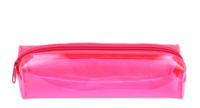 Пенал-косметичка "Розовый прозрачный", пластик