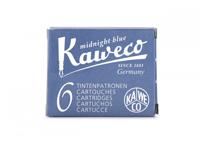 Набор картриджей Kaweco, цвет: тёмно-синий, 6 штук