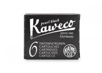 Набор картриджей Kaweco, цвет: жемчужно-чёрный, 6 штук