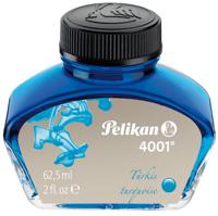 Флакон с чернилами Pelikan INK 4001 76 (329201), для ручек перьевых, 62,5 мл, бирюзовые