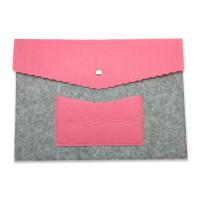 Папка с карманом, А4, цвет: розовый