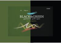 Альбом для рисования пастелью "Black&Green", А3, 10 листов