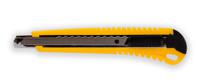 Нож канцелярский NORMAN "OPTIMA", 2 запасных лезвия (9x80 мм), арт. NRN 240704