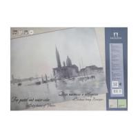 Планшет для акварели и пастели "Соленый ветер Венеции", 20 листов, А2