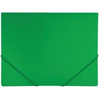 Папка на резинке "Standard", А4, 500 мкм, зеленая