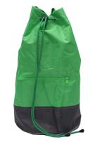 Сумка-мешок "Зеленая с серым"