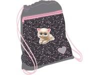Мешок-рюкзак для обуви "I love cats", 35x43 см