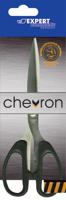 Ножницы офисные "Chevron", стильные ручки из ударопрочного ABS пластика, 13 см