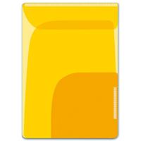 Папка-уголок для заметок, желтый/оранжевый