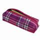 Пенал-косметичка "Шотландия", фиолетовый с розовым, 20х6х4 см