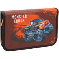 Пенал "Monster Truck", 200x140x40 мм, 23 предмета