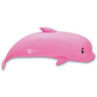 Пенал школьный "Дельфин", розовый
