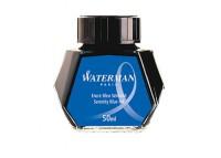 Флакон с чернилами для перьевых ручек "Waterman Ink Bottle Blue sea 51067", 50 мл (S0110810)