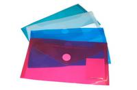Папка-конверт "Envelope folder", C6, на липучке, прозрачная
