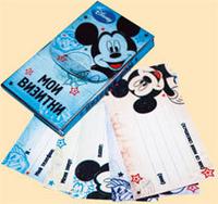 Коробочка с визитками "Микки"