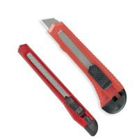 Набор канцелярских ножей "Attache", 9 мм, 18 мм, с фиксатором, цвет красный