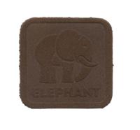 Термоаппликация из замша прямоугольная "Elephant. Дизайн №5003", 3,7x3,7 см, цвет: 42 темно-коричневый