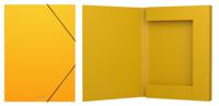 Папка на резинках "Classic", А4, 30 мм, желтая