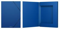 Папка на резинках "Classic", А4, 30 мм, синяя