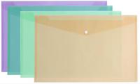 Папка-конверт "Envelope", А4, на кнопке