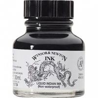 Тушь художественная "Drawing Ink", 30 мл, индийский жидкий