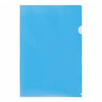 Папка-уголок "Lite", А4 синий, 100 мкм