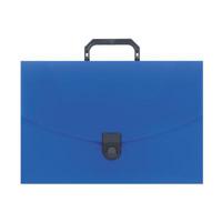 Папка-портфель пластиковая "Attache", A4, синий