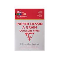 Набор бумаги для пастели Clairefontaine "Etival Color", 29,7x42 см, 8 листов