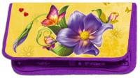 Пенал "Фиолетовый цветок", 190х90 мм