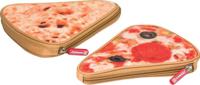 Пенал "Пицца", 20x9,5x2,5 см, синтетическая ткань
