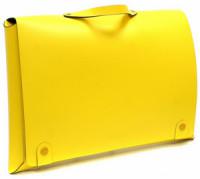 Папка-портфель (желтый)