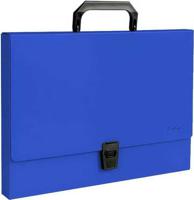 Папка-портфель "Standard", 1 отделение, синяя