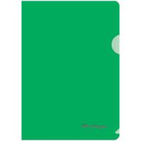 Папка-уголок, А5, 180 мкм, зеленая