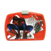 Коробка для школьных принадлежностей "Человек-паук", 2 отделения, (16x10x7 см)