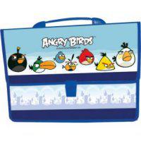 Папка-портфель на 2 отделения "Angry birds", А4