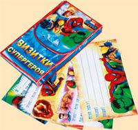 Коробочка с визитками "Человек-Паук"