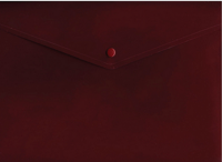 Папка-конверт с кнопкой, красная