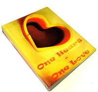 Обложка для тетрадных блоков №5 "Одно сердце"