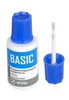 Корректирующая жидкость "Basic", с кисточкой