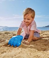 Игрушка для игры в песочнице "Лопата Лапа", цвет: синий