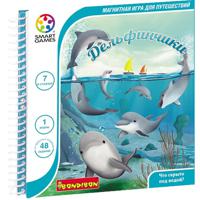 Магнитная игра для путешествий "Дельфинчики", арт. SGT 310 RU