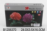 Конструктор пластиковый 3D "Розы"